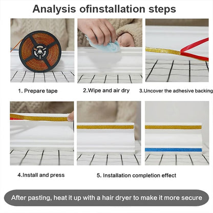 Last Day 49% OFF🔥 Waterproof Self-adhesive Caulk Tape