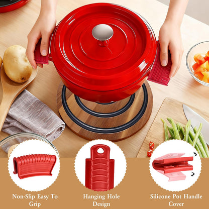 Magnetic Wooden Trivet 🍳