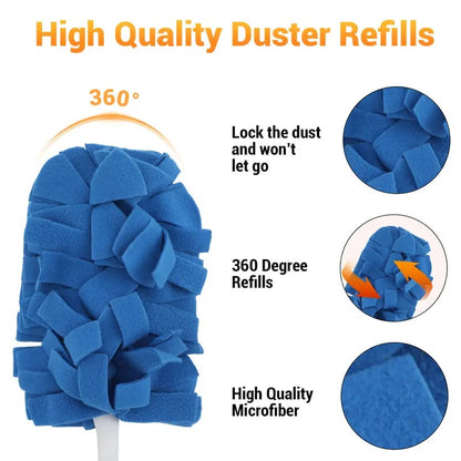 Reusable Electrostatic Duster Brush Set