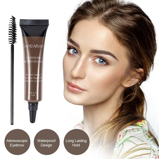 ⭐Long-lasting Waterproof Smudge-proof Liquid Eyebrow Gel/Tint(With Free Brush)