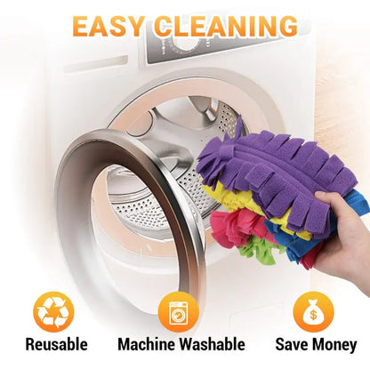 Reusable Electrostatic Duster Brush Set