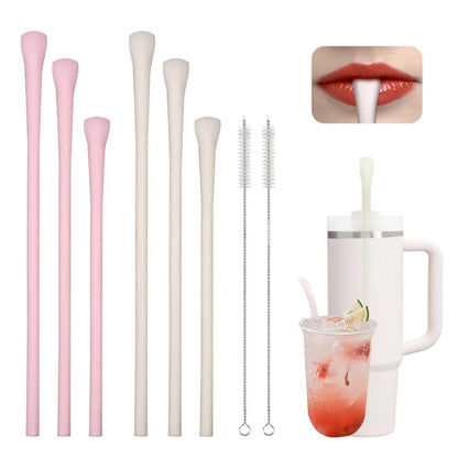 anti-wrinkle straw