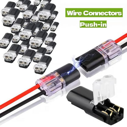 Quick Wiring🔌Double-Wire Plug-in Connector Led Light Strip Connectors 2 Pin