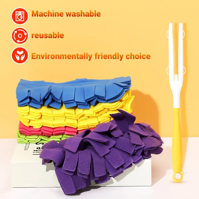 Reusable Electrostatic Duster Brush Set