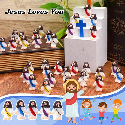 Original Design Mini Jesus Figures Jesus Loves You