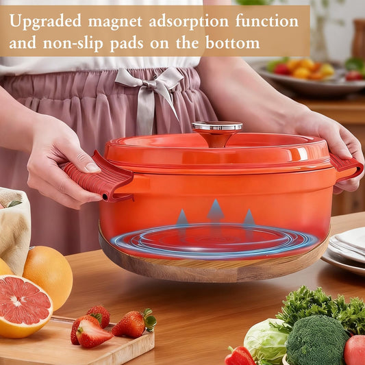 Magnetic Wooden Trivet 🍳