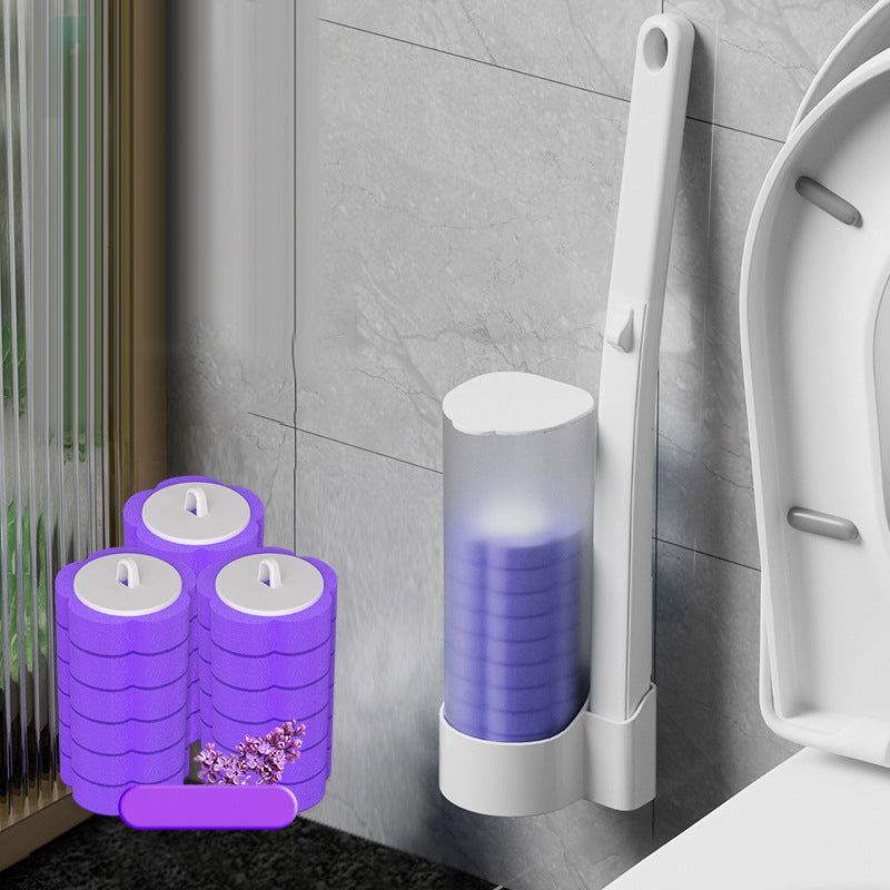 ⚡ Disposable Toilet Cleaning System – Hygienic One-Click Cleaning, No Residue Left, Easy to Use & Disposable 🧼